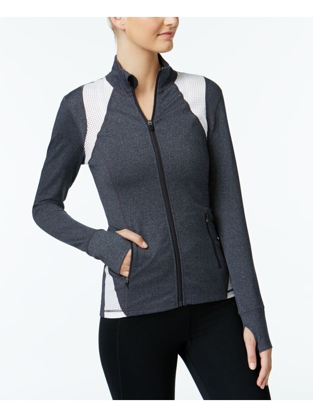 Ideology Womens Fitness Workout Athletic Jacket Size XL